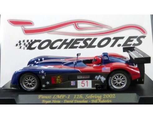 PANOZ LMP-1 12 SEBRING 2002 AZUL ROJO ESTRELLAS REF.88007 FLY
