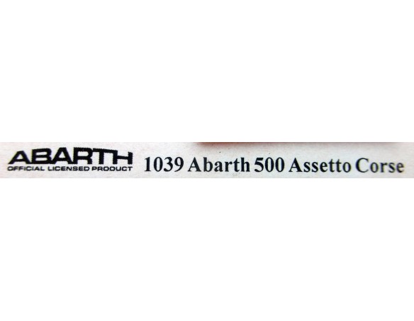 ABARTH 500 ASSETTO CORSE REF.1039 NSR