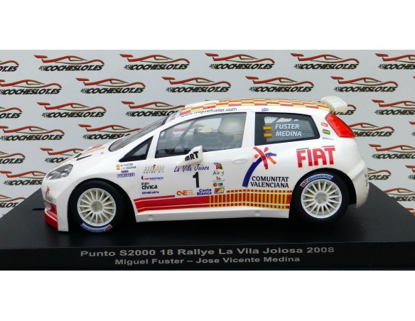 FIAT PUNTO RALLY VILLAJOYOSA 2008 REF.M04101 FLYSLOT