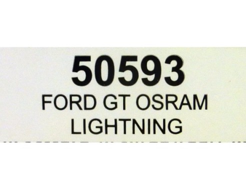 FORD GT OSRAM LIGHTNING REF.50593 NINCO