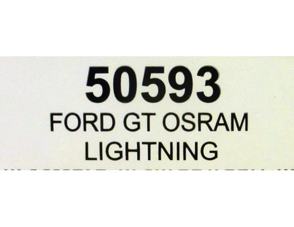 FORD GT OSRAM LIGHTNING REF.50593 NINCO
