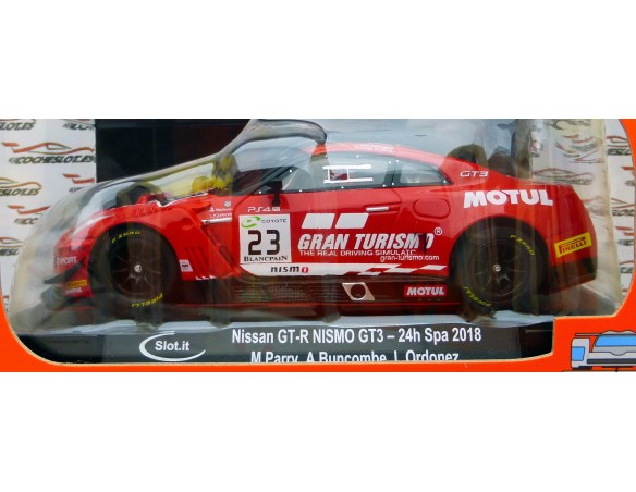 NISSAN GT-R NISMO GT3 24h SPA 2018 REF.CA49a SLOT.IT