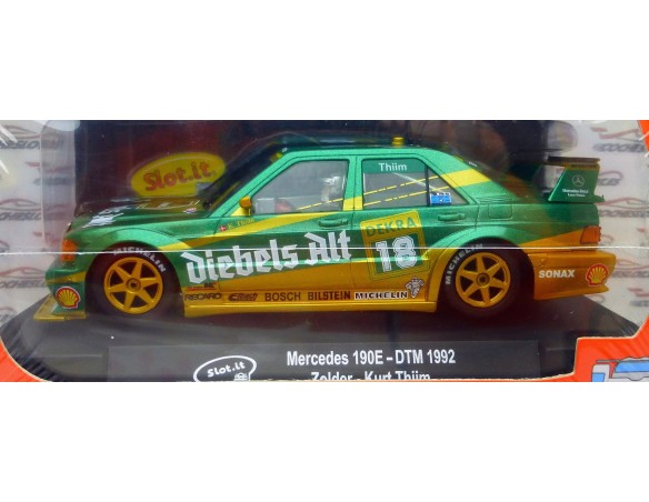 MERCEDES 190E DTM 1992 1st ZOLDER 1992 REF.CA44a SLOT.IT