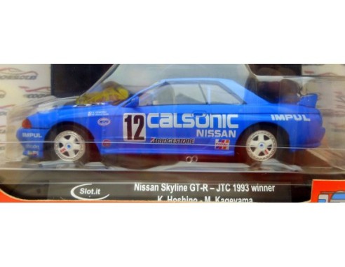 NISSAN CALSONIC SKYLINE GT-R JTC 1993 WINNER REF.CA47b SLOT.IT
