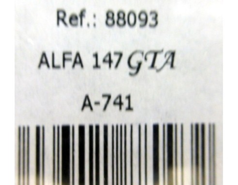 ALFA 147 GTA ROJO CALLE A741  REF.88093 FLY