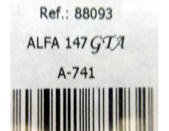 ALFA 147 GTA ROJO CALLE A741  REF.88093 FLY
