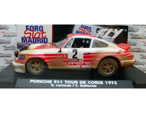 PORSCHE 911 TOUR DE COURSE 1972 FOROSLOT 2021 EFECTO BARRO REF.E2030 FLY