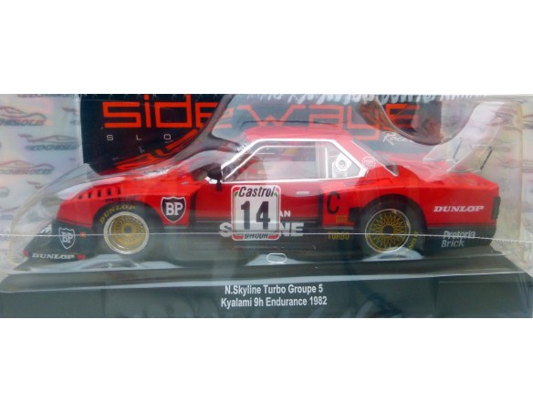 NISSAN SKYLINE TURBO GR.5 9H KYALAMI 1982 REF.SW70 SIDEWAYS