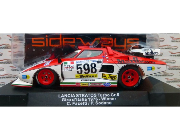 LANCIA STRATOS TURBO GR.5 GIRO D`ITALIA 1976 WINNER REF.SW53 SIDEWAYS
