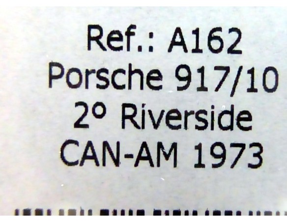 PORSCHE 91710 ENDONTON 1973 BLANCO RAYAS AZUL ROJO REF.A162 FLY