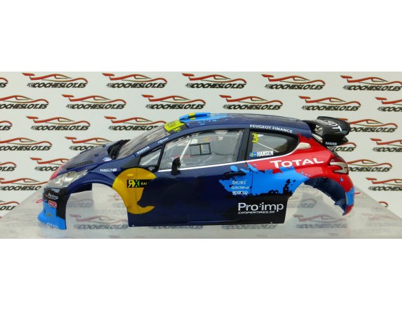 CARROCERIA  PEUGEOT 208 RED BULL SCALEAUTO