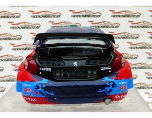 CARROCERIA  PEUGEOT 208 RED BULL SCALEAUTO