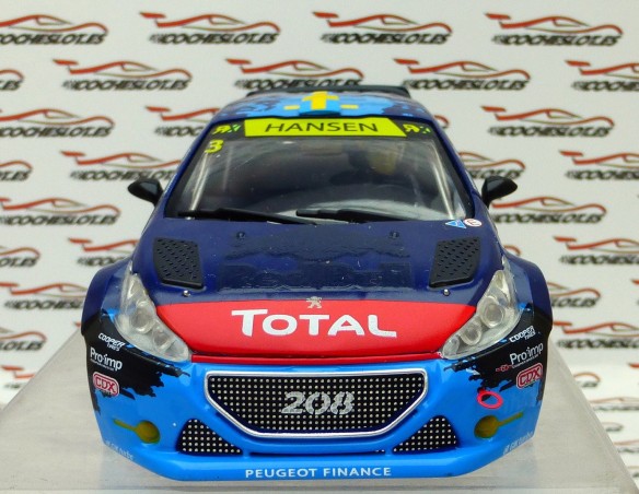 CARROCERIA  PEUGEOT 208 RED BULL SCALEAUTO