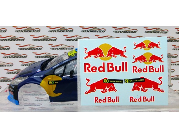 CARROCERIA  PEUGEOT 208 RED BULL SCALEAUTO