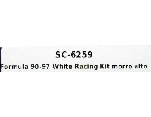 FORMULA 90-97 WHITE RACING KIT MORRO ALTO REF.SC6259 SCALEAUTO