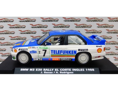 BMW M3 E30 RALLY EL CORTE INGLES 1988 ED.IMPORTACION PEANA NEGRA REF.E2009 FLY