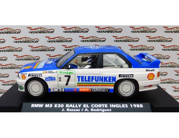 BMW M3 E30 RALLY EL CORTE INGLES 1988 ED.IMPORTACION PEANA NEGRA REF.E2009 FLY