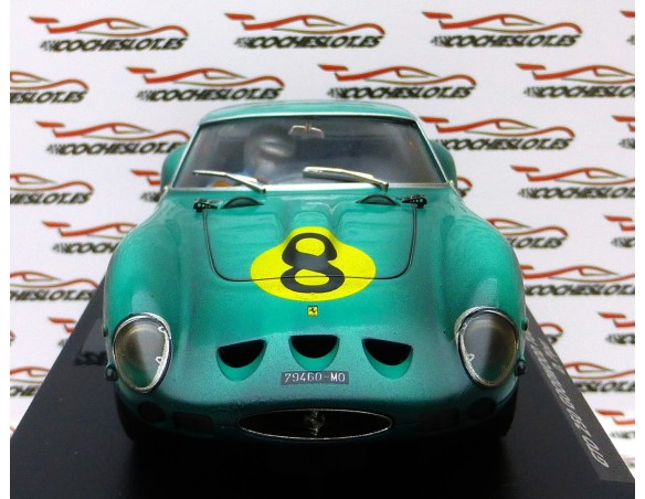 FERRARI GTO 250 GOOWOOD TOURIST TROPHY 1962 VERDE Nº8 SUCIO REF.E2032 FLY