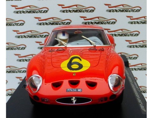 FERRARI GTO 250 GOOWOOD TOURIST TROPHY 1962 ROJO Nº6 REF.E2032 FLY