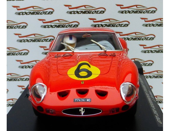 FERRARI GTO 250 GOOWOOD TOURIST TROPHY 1962 ROJO Nº6 REF.E2032 FLY