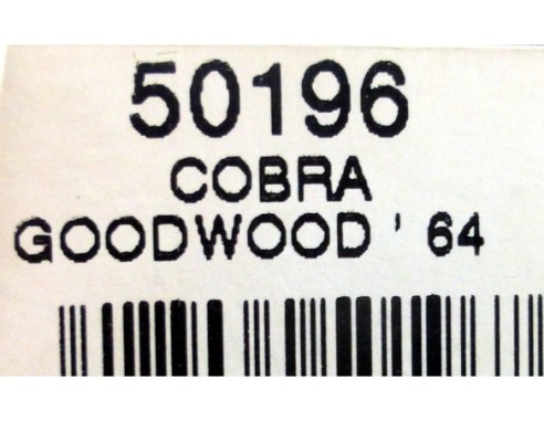 COBRA GOODWOOD 64 ROJO REF.50196 NINCO