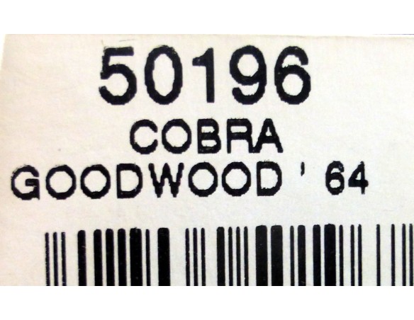 COBRA GOODWOOD 64 ROJO REF.50196 NINCO