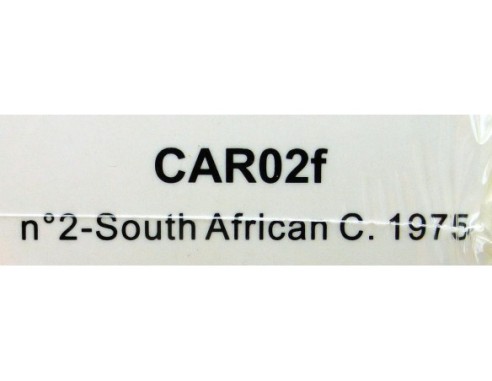 SOUTH AFRICAN C.1975 JPS Nº2 REF.CAR02f POLICAR