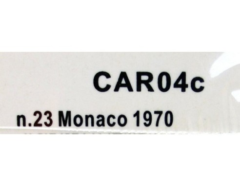 MONACO 1970 Nº23 REF.CAR04c
