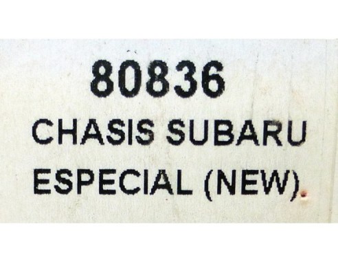 CHASIS SUBARU ESPECIAL NEW REF.80836 NINCO