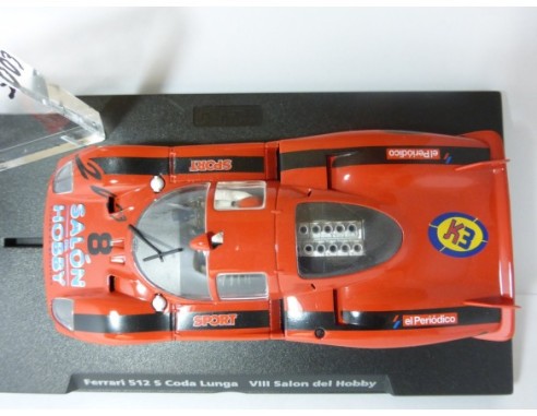 FERRARI 512 CODA LUNGA 08022 SALON DEL HOBBY 2003  EDICION LIMITADA FLY