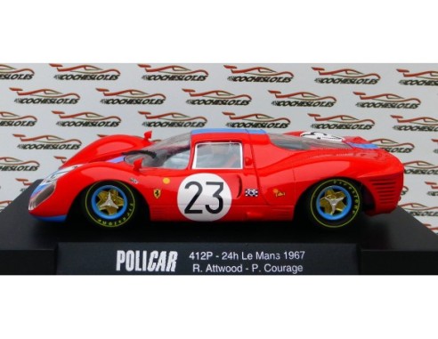 FERRARI 412P 24h LE MANS 1967 Nº23 REF.CAR06c POLICAR