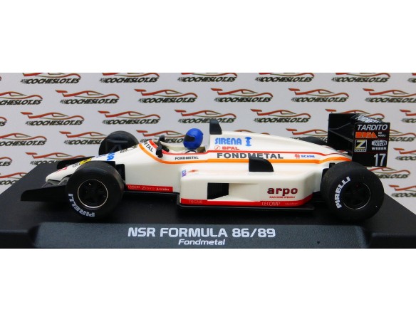 FORMULA 1 86/89 FONDMETAL Nº17 REF.0247IL NSR