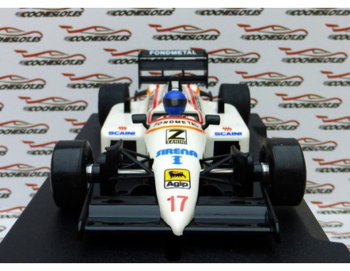 FORMULA 1 86/89 FONDMETAL Nº17 REF.0247IL NSR