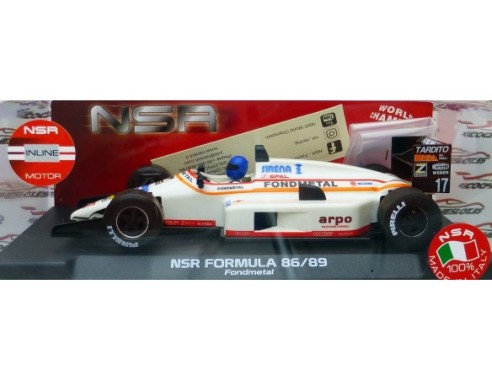 FORMULA 1 86/89 FONDMETAL Nº17 REF.0247IL NSR