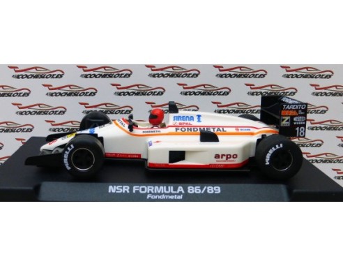 FORMULA 1 86/89 FONDMETAL Nº18 REF.0248IL NSR