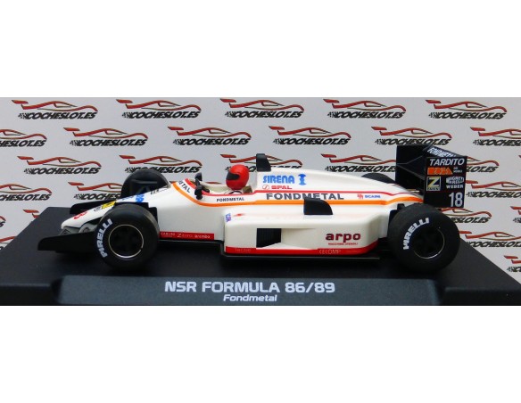 FORMULA 1 86/89 FONDMETAL Nº18 REF.0248IL NSR