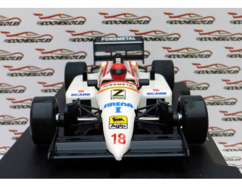 FORMULA 1 86/89 FONDMETAL Nº18 REF.0248IL NSR