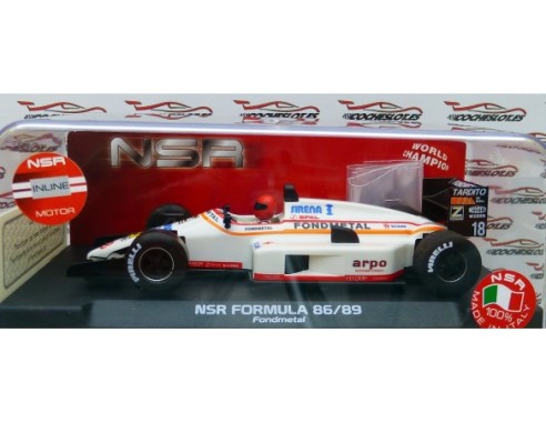FORMULA 1 86/89 FONDMETAL Nº18 REF.0248IL NSR