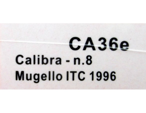 OPEL CALIBRA Nº8 MUGELLA ITC 1996 REF.CA36e SLOT.IT