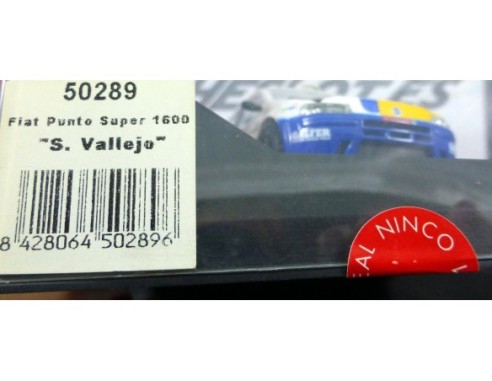 FIAT PUNTO SUPER 1600 “S.VALLEJO” REF.50289 NINCO