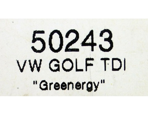 Volkswagen Golf TDI Greenergy PLATA AZUL Nº22 2001 REF.50243 NINCO