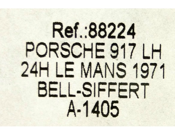 PORSCHE 917 LH 24h.LE MANS 1971 A-1405 REF.88224 FLY