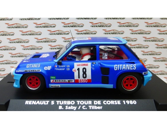 RENAULT 5 TURBO TOUR DE CORSE 1980 GITANES PEANA NEGRA REF.E2042 FLY