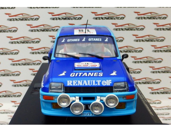 RENAULT 5 TURBO TOUR DE CORSE 1980 GITANES PEANA NEGRA REF.E2042 FLY