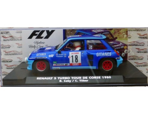 RENAULT 5 TURBO TOUR DE CORSE 1980 GITANES PEANA NEGRA REF.E2042 FLY