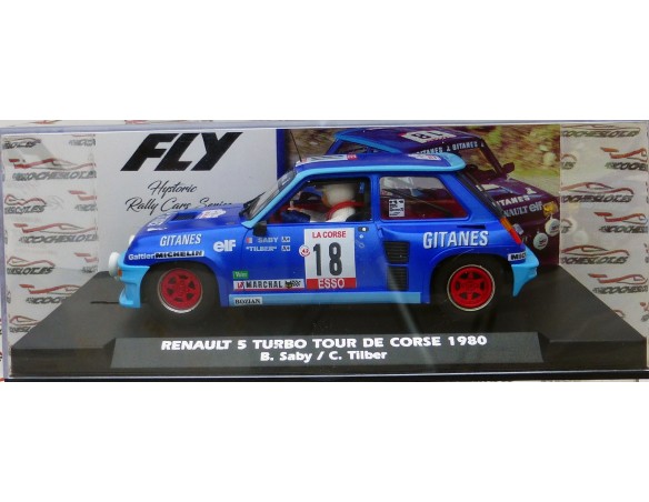 RENAULT 5 TURBO TOUR DE CORSE 1980 GITANES PEANA NEGRA REF.E2042 FLY