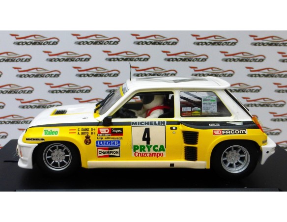 Renault 5 Nº4 Rally Sierra  Morena 1985 Sainz-Boto REF.W03702 Slotwings