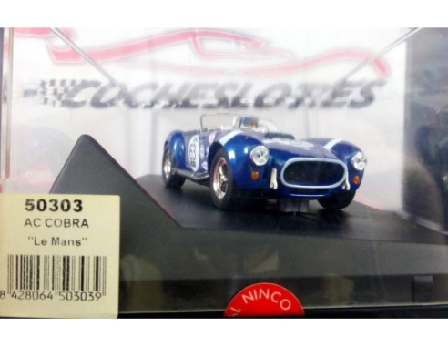 Cobra Le Mans azul metalizado nº63 2003 REF.50303 NINCO