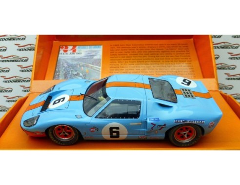 FORD GT40  Nº6 GULF 1ST LE MANS 1969 REF.CW09 SLOT.IT