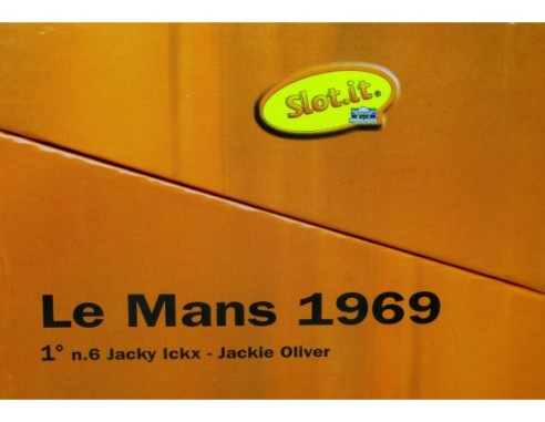 FORD GT40  Nº6 GULF 1ST LE MANS 1969 REF.CW09 SLOT.IT